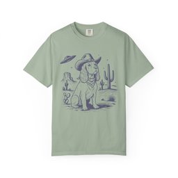 Cocker Spaniel Cowboy Premium Tee Gift For Dog Lover