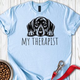 Dachshund My Therapist T Shirt Gift For Dog Lover