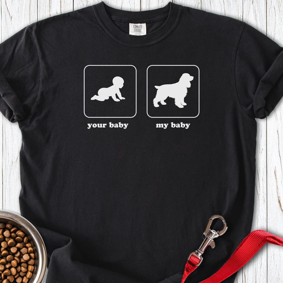 Cocker Spaniel My Baby Premium Tee Gift For Dog Lover