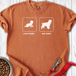Cocker Spaniel My Baby Premium Tee Gift For Dog Lover