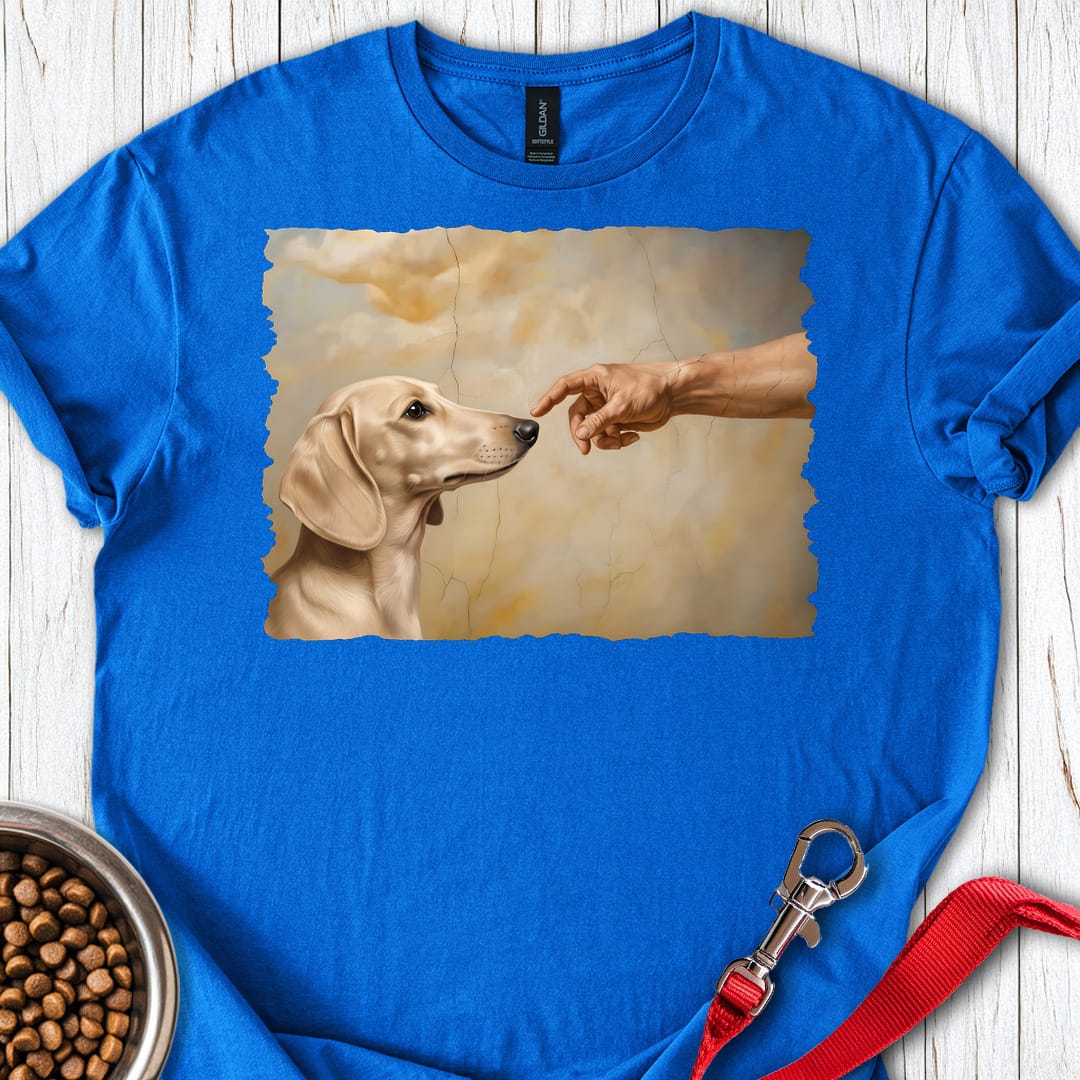 Dachshund Creation Cream T Shirt Gift For Dog Lover