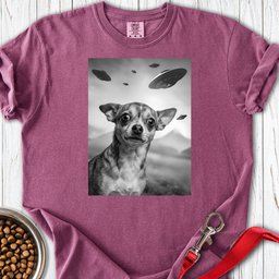 Chihuahua Ufo Premium Tee Gift For Dog Lover