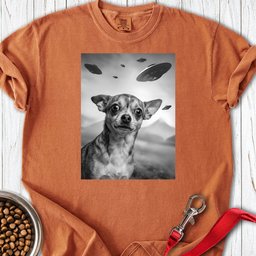 Chihuahua Ufo Premium Tee Gift For Dog Lover