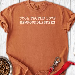 Cool People Love Newfoundlanders Premium Tee Gift For Dog Lover
