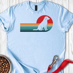 Chesapeake Bay Retriever Retro Sunset T Shirt Gift For Dog Lover