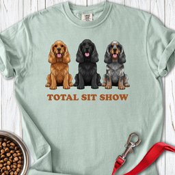 Cocker Spaniel Sit Show Premium Tee Gift For Dog Lover