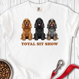 Cocker Spaniel Sit Show Premium Tee Gift For Dog Lover