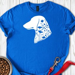 Dachshund Flowers T Shirt Gift For Dog Lover
