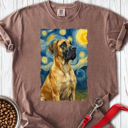 Fawn Great Dane Van Gogh Premium Tee Gift For Dog Lover