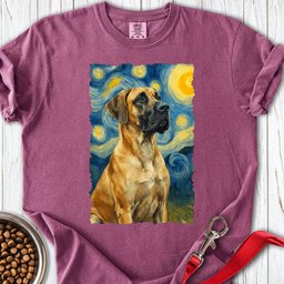 Fawn Great Dane Van Gogh Premium Tee Gift For Dog Lover