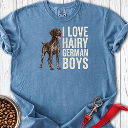 German Shorthaired Pointer Hairy Boys Premium Tee Gift For Dog Lover