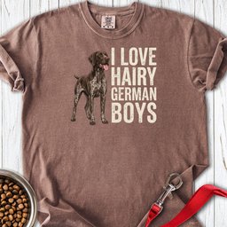 German Shorthaired Pointer Hairy Boys Premium Tee Gift For Dog Lover