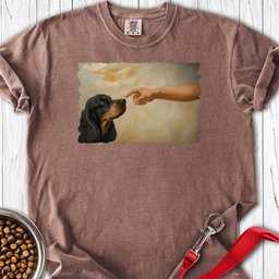 God Creates Black And Tan Cocker Premium Tee Gift For Dog Lover