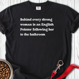English Pointer Strong Woman Premium Tee Gift For Women