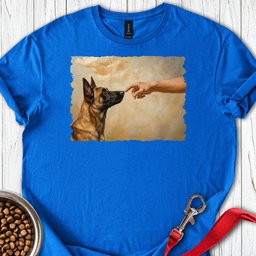 God Creates Belgian Malinois T Shirt Gift For Dog Lover