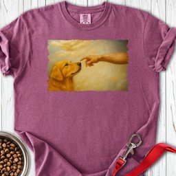God Creates Golden Retriever Premium Tee Gift For Dog Lover
