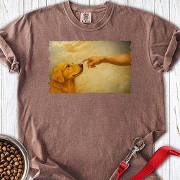 God Creates Golden Retriever Premium Tee Gift For Dog Lover