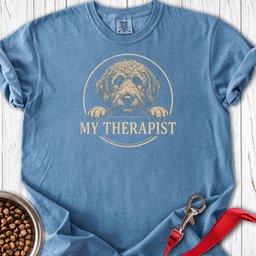 Golden Doodle Therapist Premium Tee Gift For Dog Lover