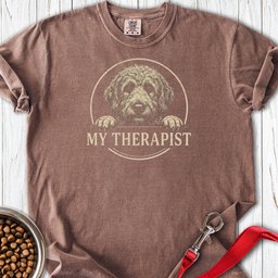 Golden Doodle Therapist Premium Tee Gift For Dog Lover