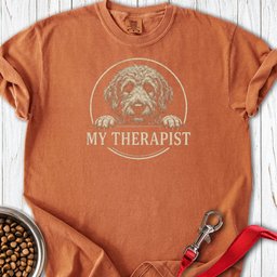Golden Doodle Therapist Premium Tee Gift For Dog Lover