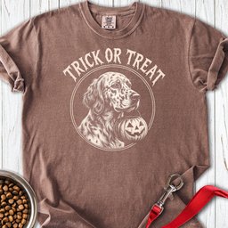 English Setter Trick Or Treat Premium Tee Gift For Dog Lover
