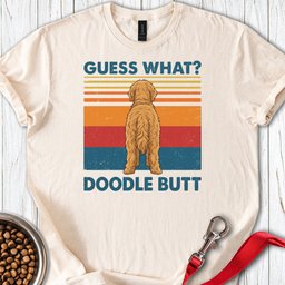 Golden Doodle Butt T Shirt Gift For Dog Lover