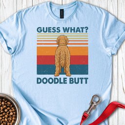 Golden Doodle Butt T Shirt Gift For Dog Lover