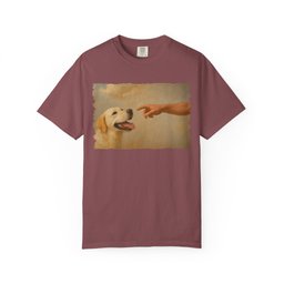God Creates Yellow Lab Premium Tee Gift For Dog Lover