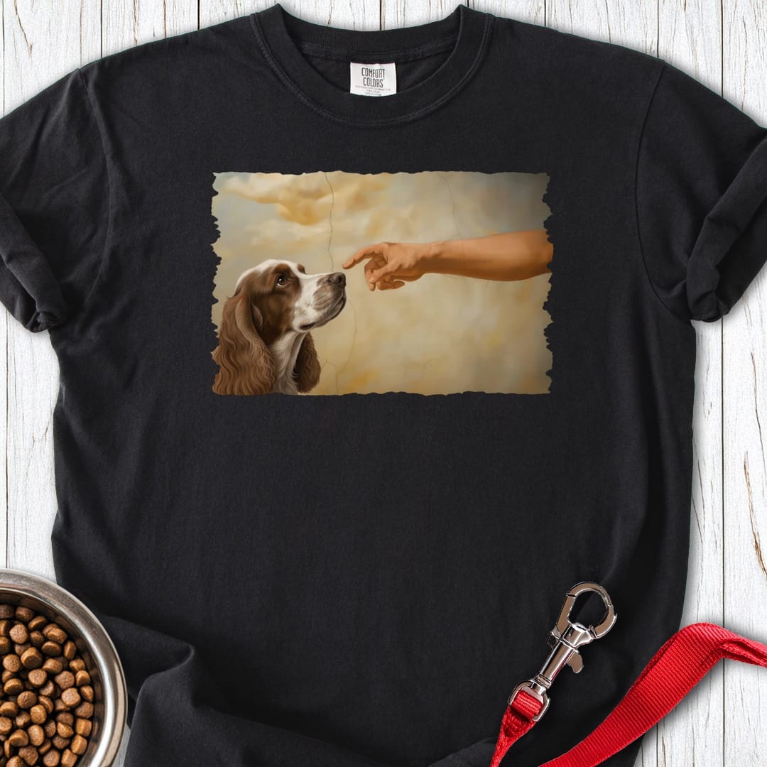 God Creates Cocker Spaniel Premium Tee Gift For Dog Lover