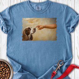God Creates Cocker Spaniel Premium Tee Gift For Dog Lover