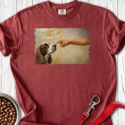 God Creates Cocker Spaniel Premium Tee Gift For Dog Lover