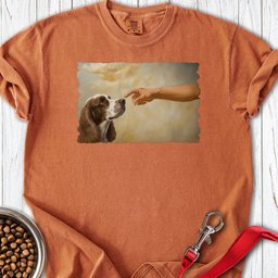 God Creates Cocker Spaniel Premium Tee Gift For Dog Lover