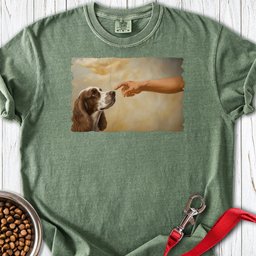 God Creates Cocker Spaniel Premium Tee Gift For Dog Lover