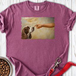 God Creates Cocker Spaniel Premium Tee Gift For Dog Lover