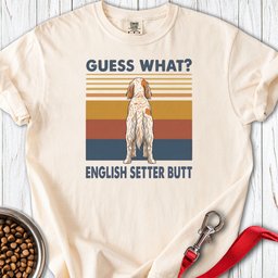 English Setter Butt Premium Tee Gift For Dog Lover