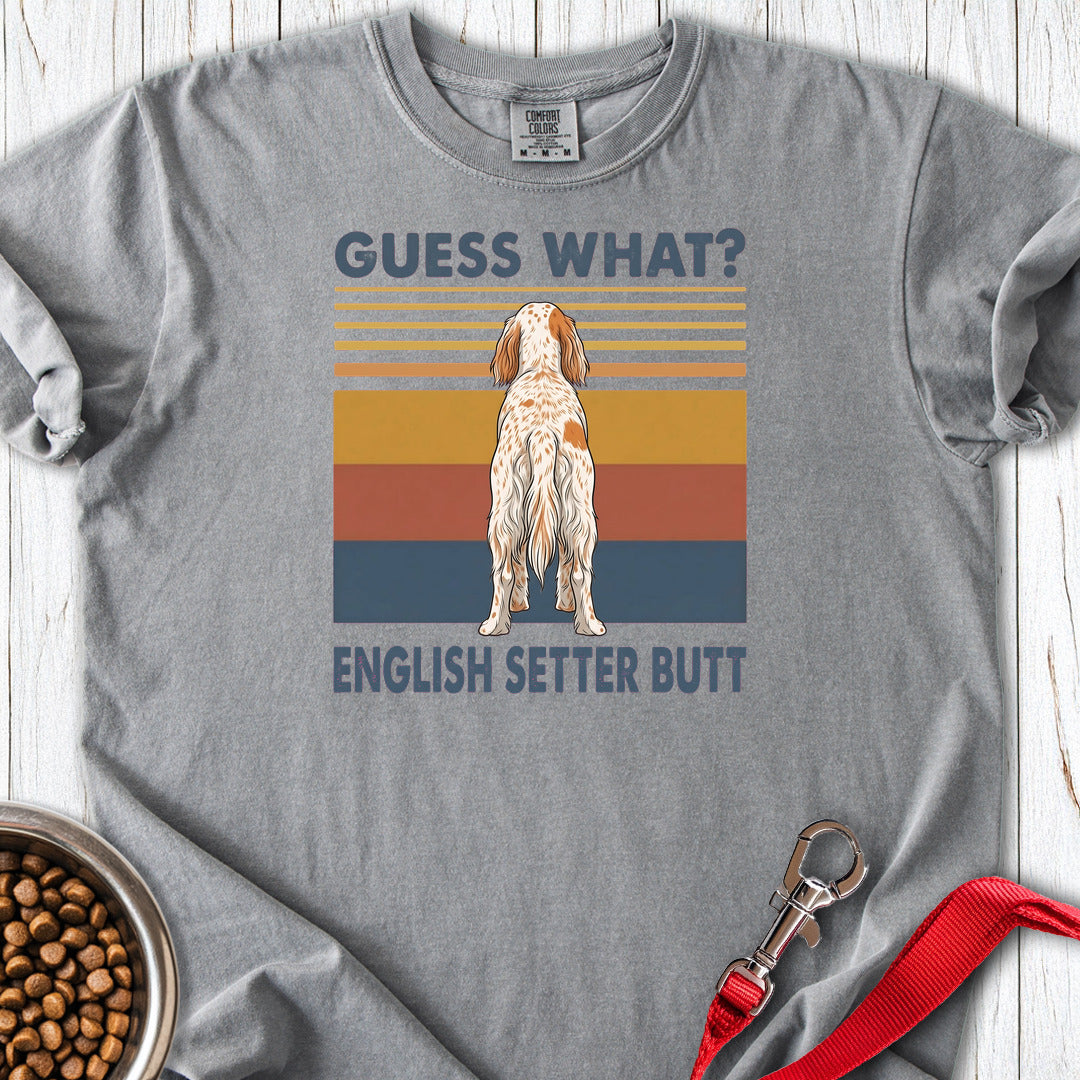 English Setter Butt Premium Tee Gift For Dog Lover