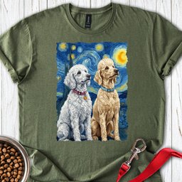 Golden Doodle And Bernadoodle T Shirt Gift For Dog Lover