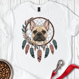 French Bulldog Dream Catcher T Shirt Gift For Dog Lover