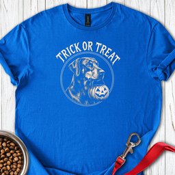 Doberman Halloween Trick Or Treat T Shirt Gift For Dog Lover