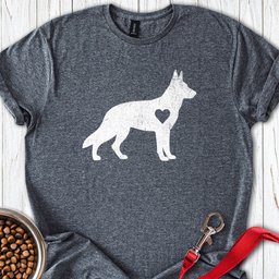 German Shepherd Love T Shirt Gift For Dog Lover