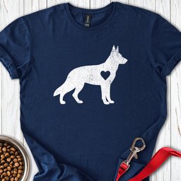 German Shepherd Love T Shirt Gift For Dog Lover