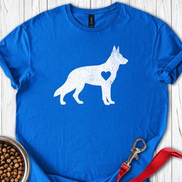 German Shepherd Love T Shirt Gift For Dog Lover