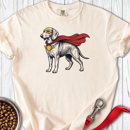 Dachshund Superhero Premium Tee Gift For Dog Lover