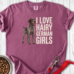 German Wirehaired Pointer Girl Premium Tee Gift For Dog Lover