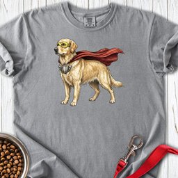 Golden Retriever Superhero Premium Tee Gift For Dog Lover