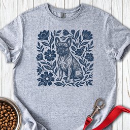 French Bulldog Linocut T Shirt Gift For Dog Lover