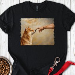 God Creates Shiba Inu T Shirt Gift For Dog Lover