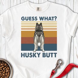 Husky Butt Premium Tee Gift For Dog Lover
