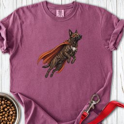 Dutch Shepherd Superhero Premium Tee Gift For Dog Lover