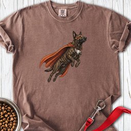 Dutch Shepherd Superhero Premium Tee Gift For Dog Lover